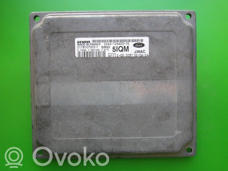 Ford Fiesta Engine control unit/module ECU 