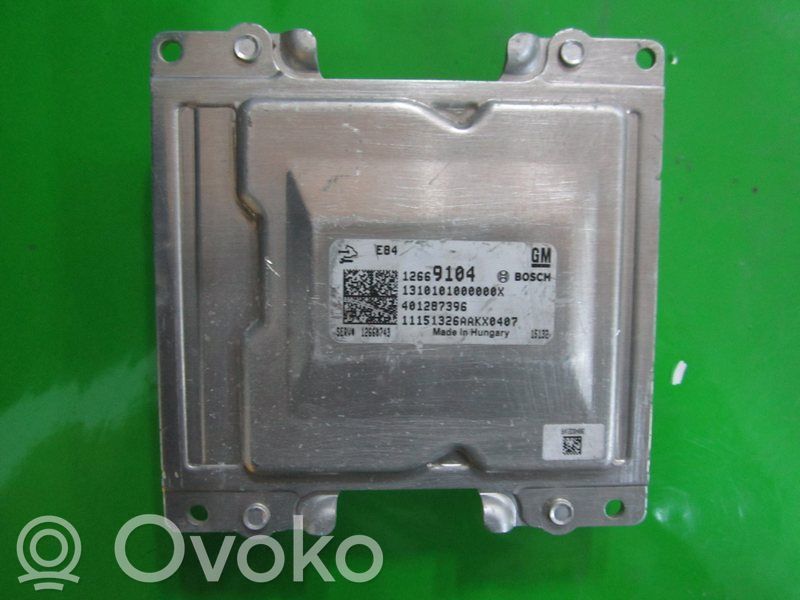 Opel Astra K Engine control unit/module ECU 