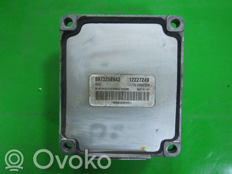 Opel Meriva A Engine control unit/module ECU 