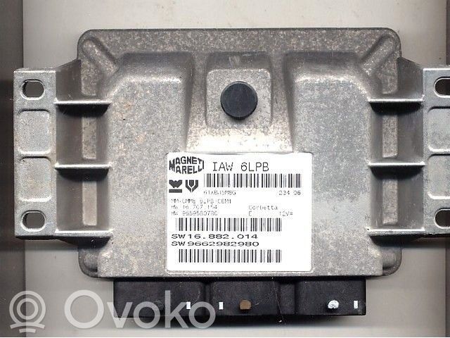Peugeot 407 Unidad de control/módulo ECU del motor 