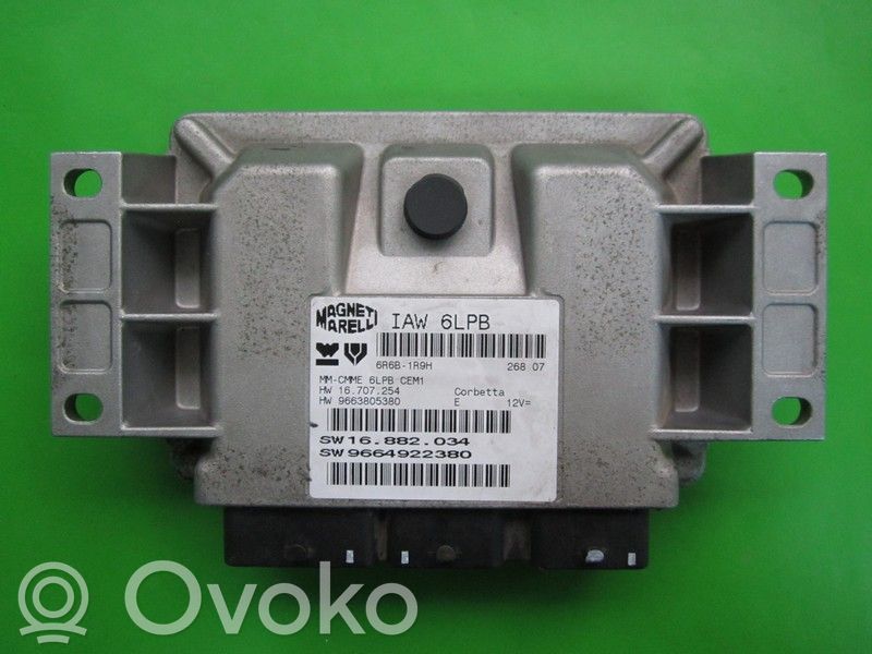 Peugeot 407 Engine control unit/module ECU 