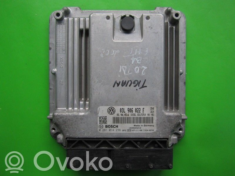 Volkswagen Tiguan Unitate control motor/modul ECU 