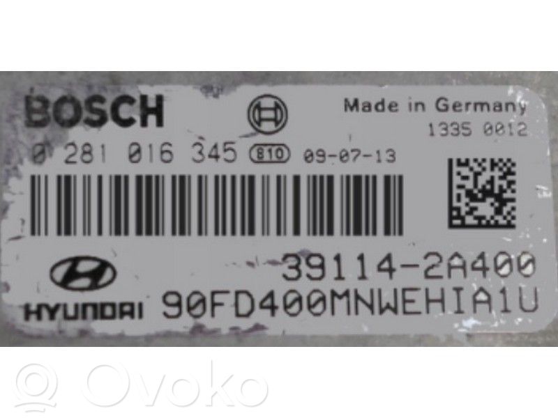 Engine control unit/module ECU   391142A400,0281016345
