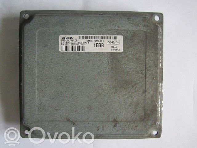 Engine control unit/module ECU   7M5112A650AEB,S118934201B