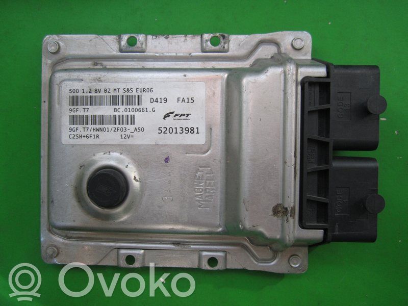 Fiat 500 Engine control unit/module ECU 