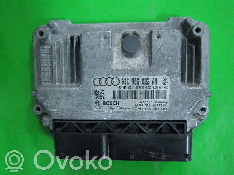Engine control unit/module ECU   03C906022AN,0261S04394