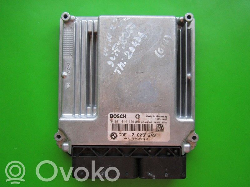 BMW X3 E83 Unité de commande, module ECU de moteur 