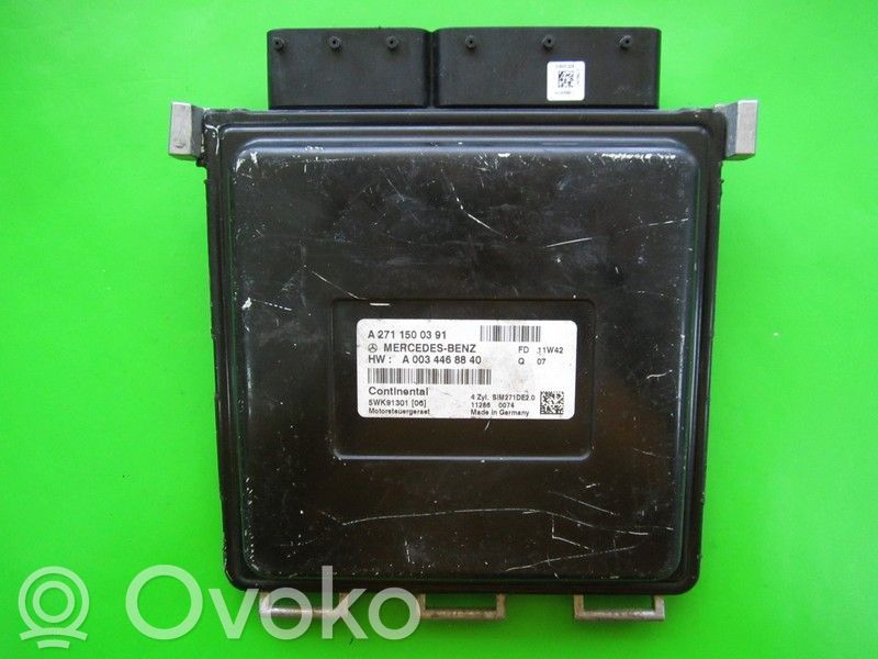 Mercedes-Benz Sprinter W906 Komputer / Sterownik ECU silnika 
