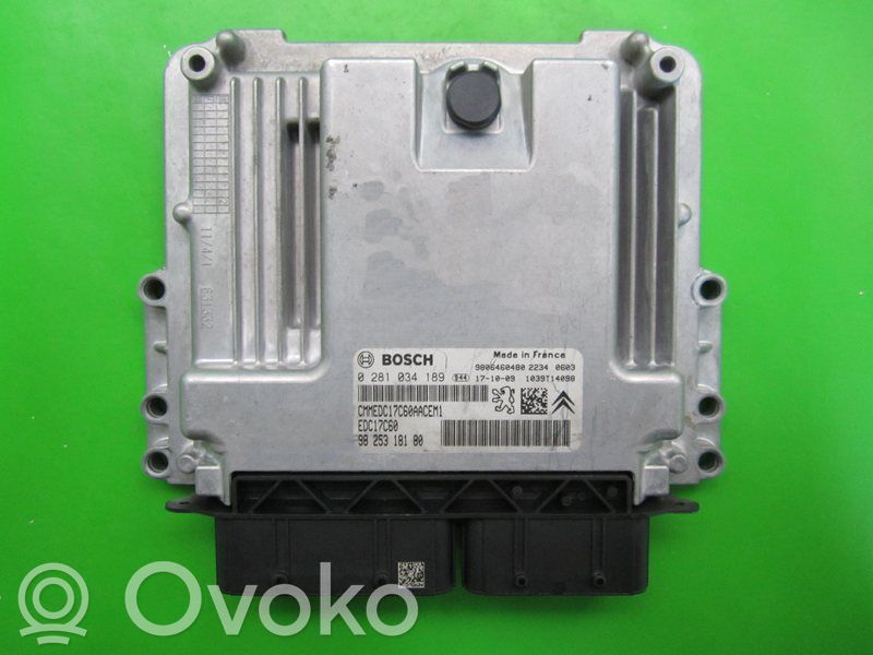 Citroen Berlingo Engine control unit/module ECU 