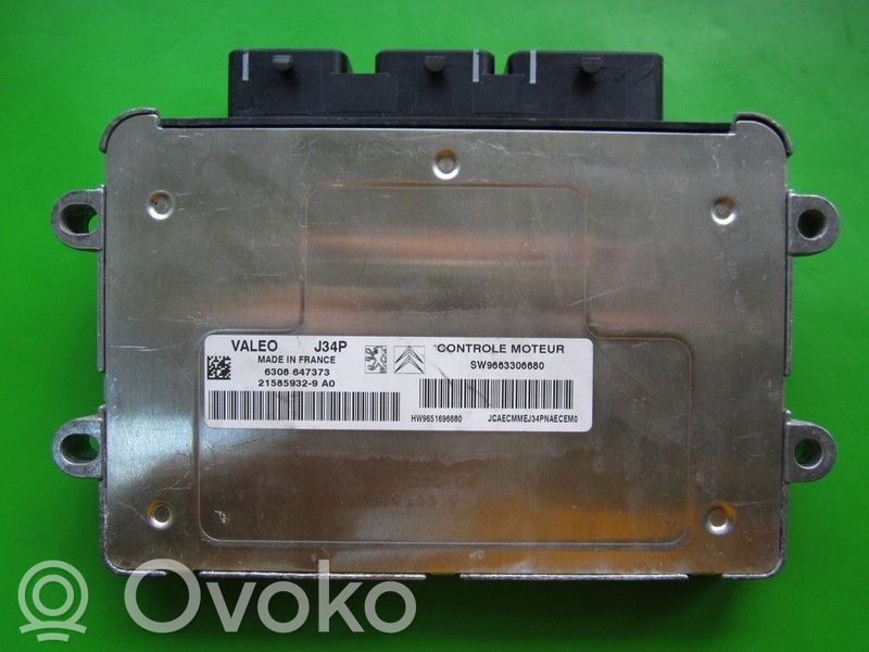 Peugeot 207 Engine control unit/module ECU 