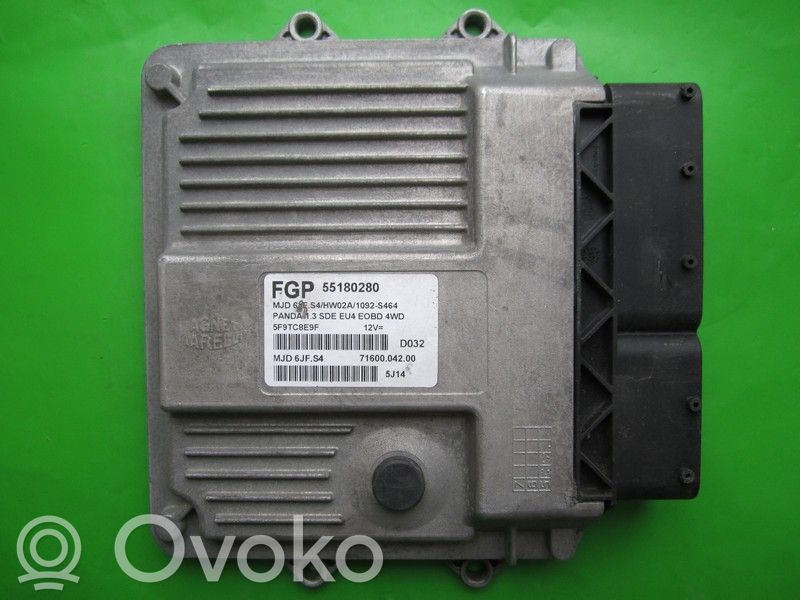 Fiat Panda II Unitate control motor/modul ECU 