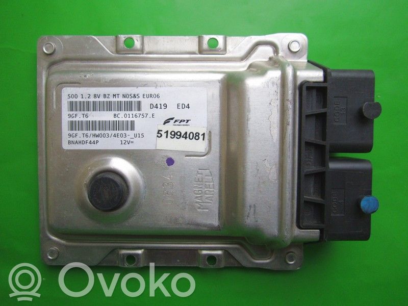 Fiat 500 Engine control unit/module ECU 