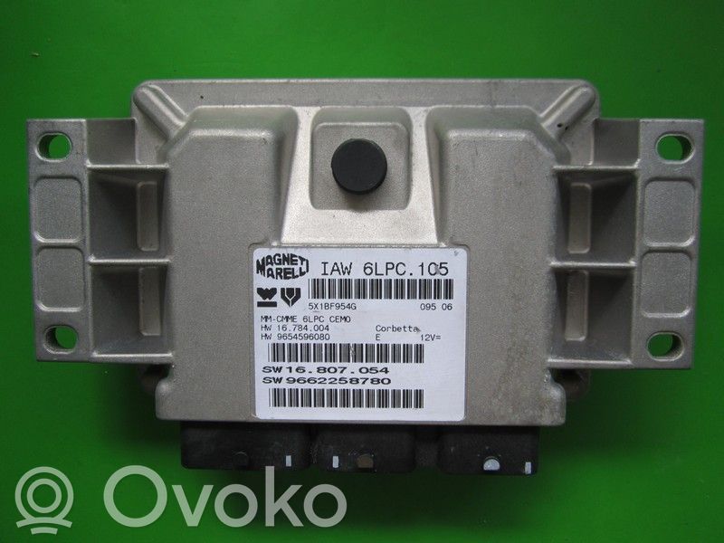 Peugeot 207 Komputer / Sterownik ECU silnika 
