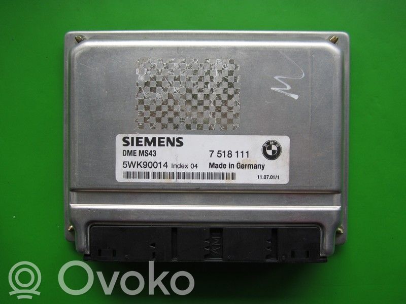 BMW 3 E46 Engine control unit/module ECU 