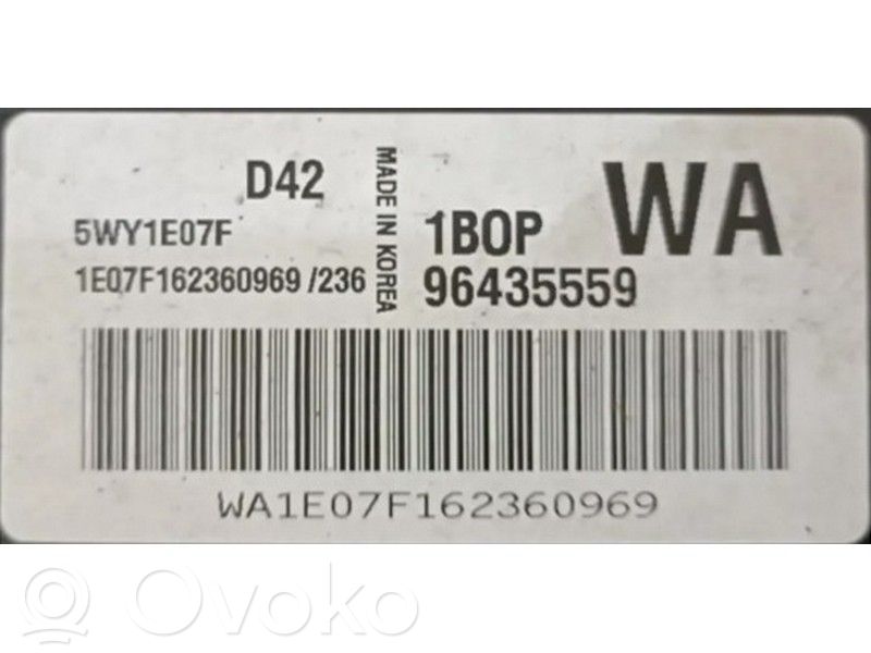 Daewoo Kalos Komputer / Sterownik ECU silnika 