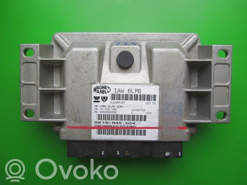Peugeot 407 Engine control unit/module ECU 