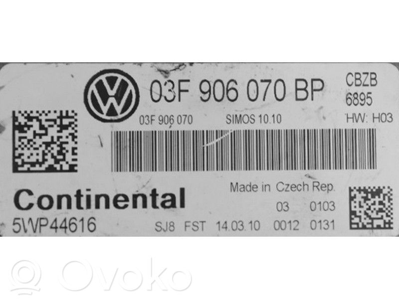 Volkswagen Golf V Engine control unit/module ECU 