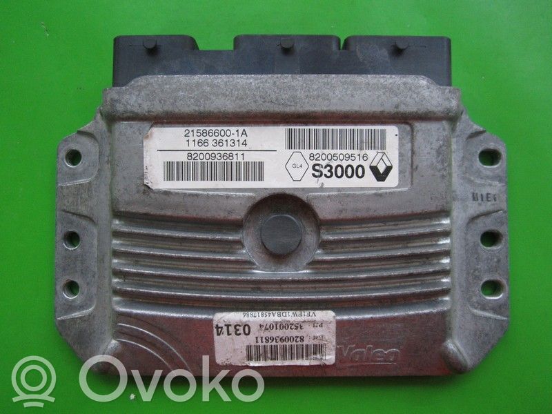 Engine control unit/module ECU   8200936811,8200509516
