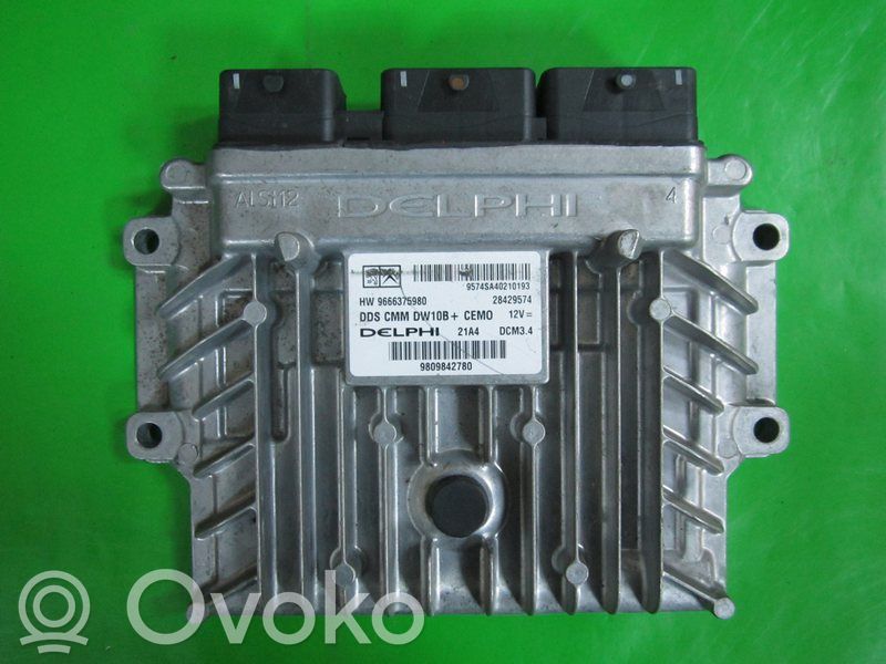 Peugeot 508 Unidad de control/módulo ECU del motor 