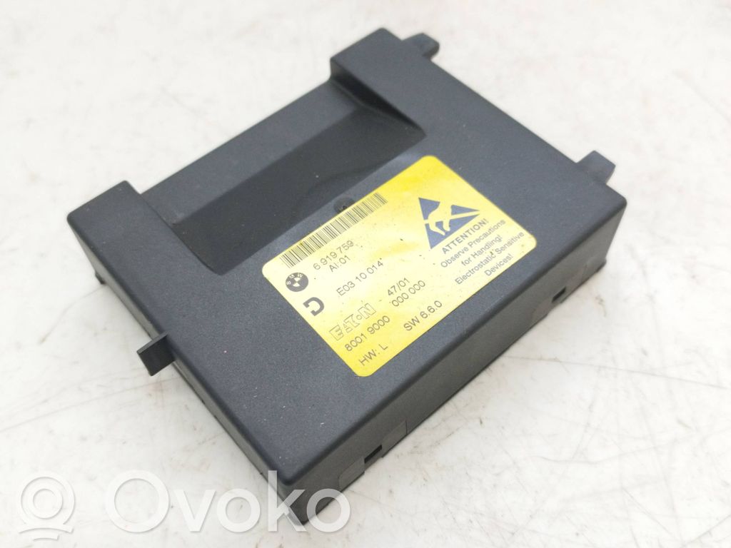 BMW 7 E65 E66 Central console control unit 