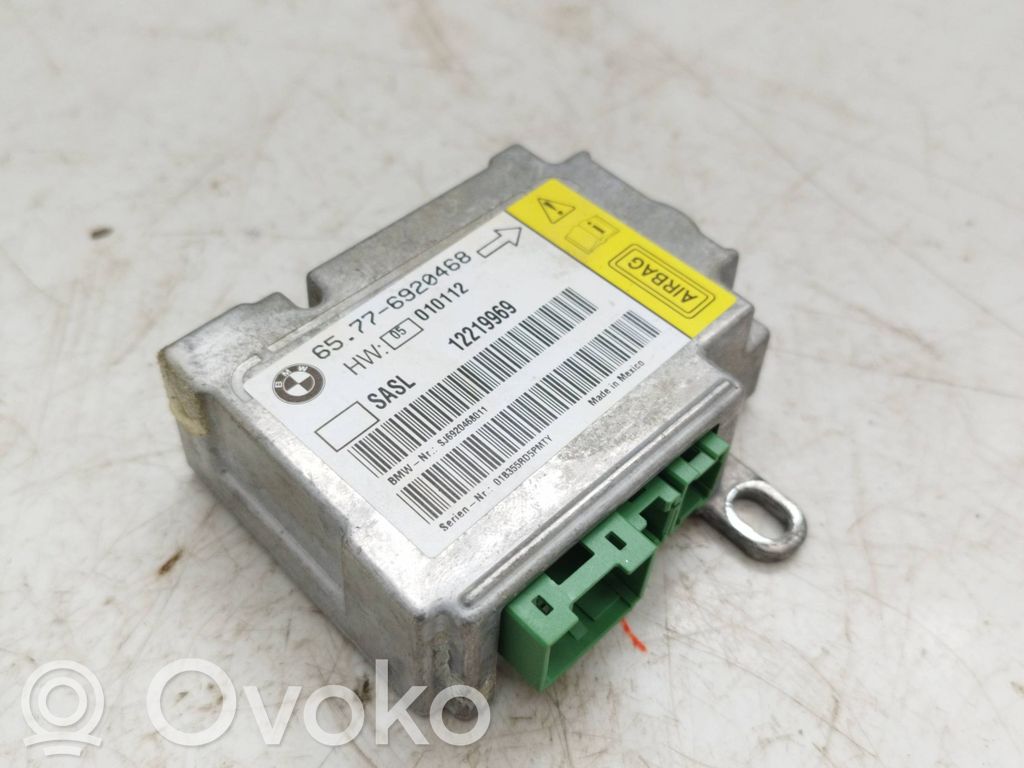 Airbag control unit/module   6920468,12219969