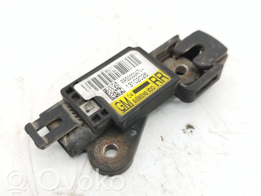 Opel Vectra C Airbag deployment crash/impact sensor 