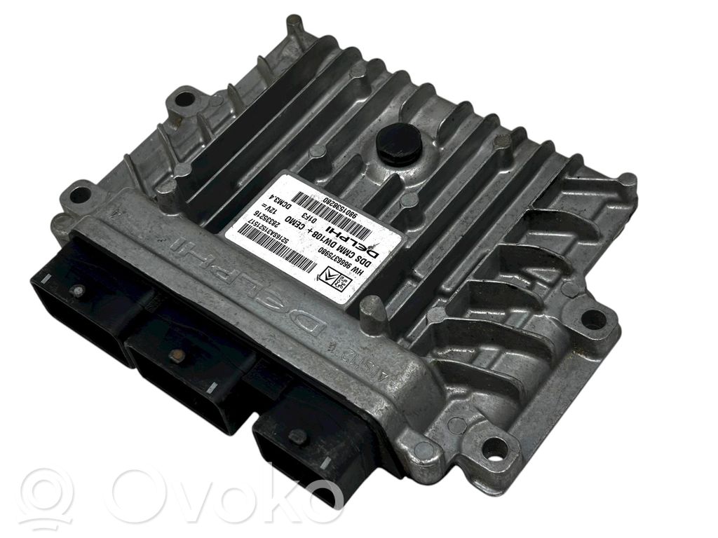 Peugeot 508 Engine control unit/module 