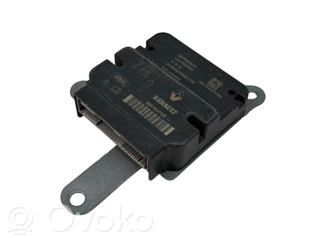 Renault Captur Airbag control unit/module 