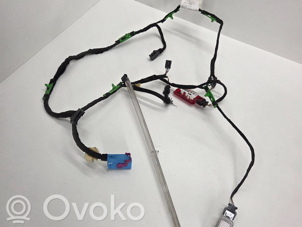 Audi A6 S6 C6 4F Front door wiring loom 