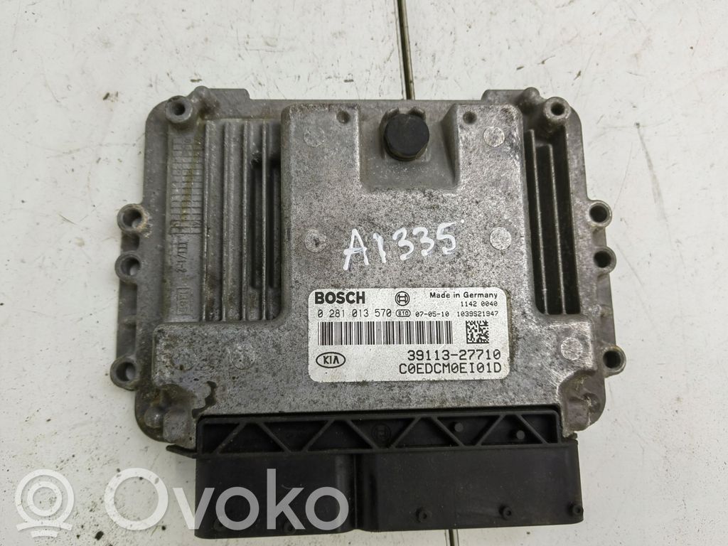 Engine control unit/module   0281013570,27710