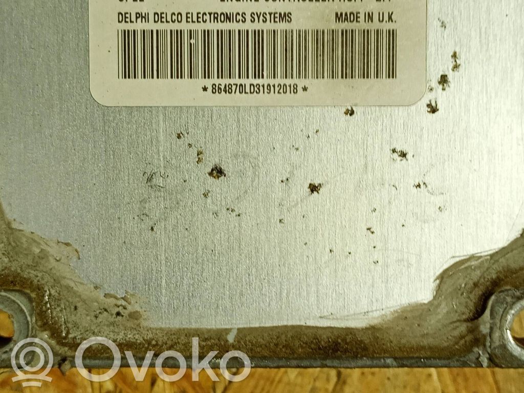 Opel Astra G Engine control unit/module 