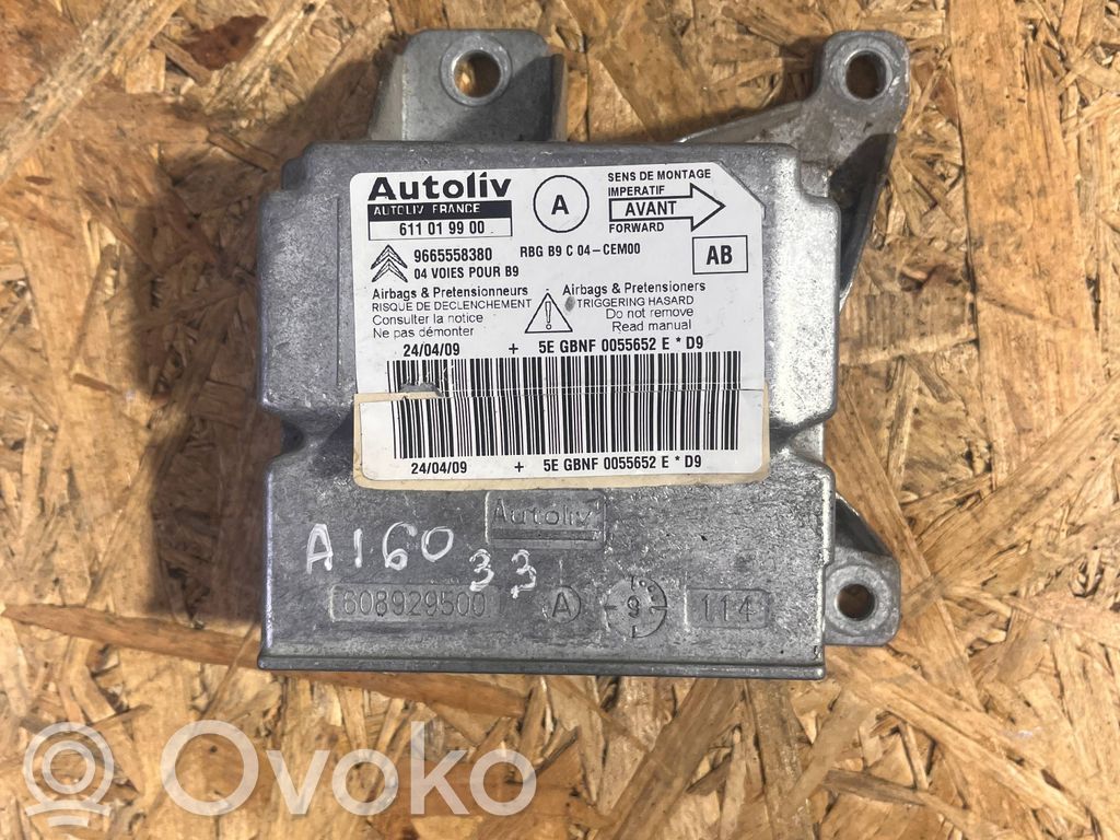 Airbag control unit/module   611019900,9665558380