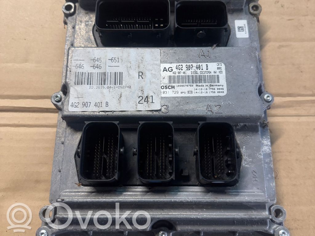 Audi A6 S6 C7 4G Engine control unit/module 