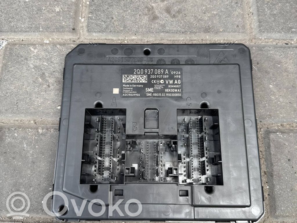 Skoda Fabia Mk3 (NJ) Citu veidu vadības bloki / moduļi 