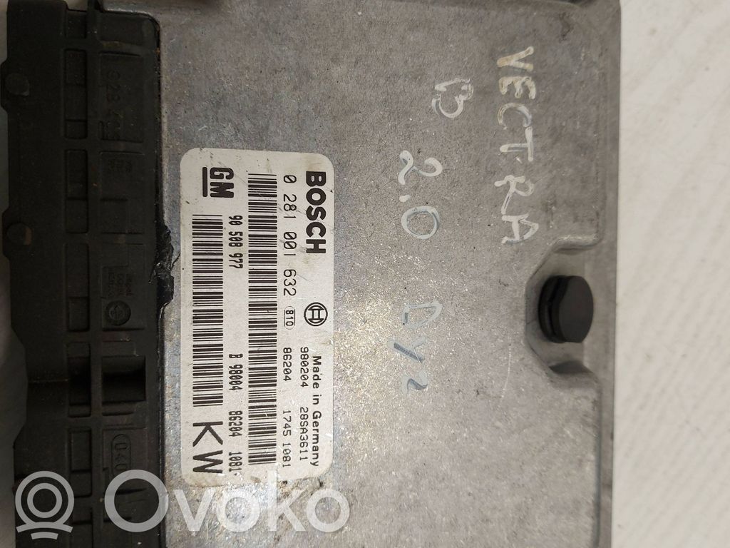 Opel Vectra B Engine control unit/module 