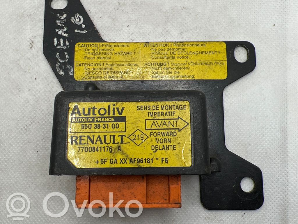 Renault Scenic I Airbagsensor Crashsensor Drucksensor 