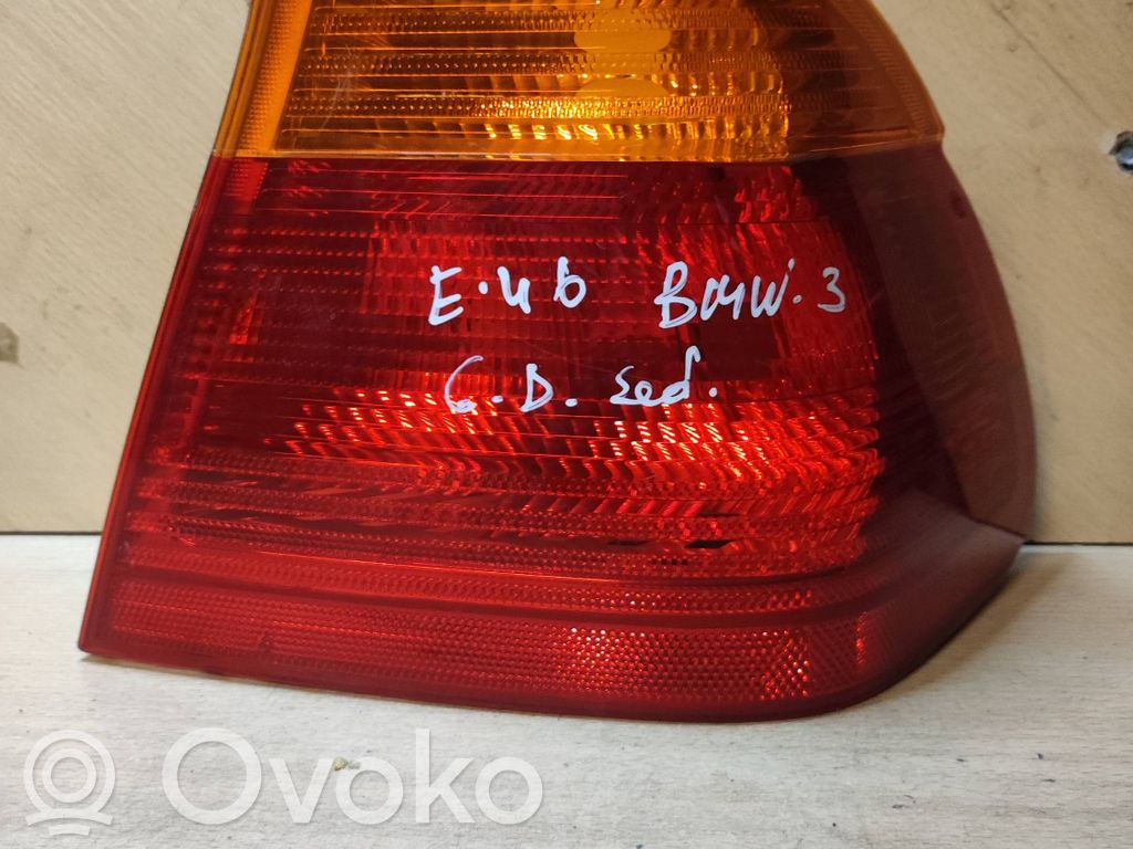 BMW 3 E46 Задний фонарь в крышке 