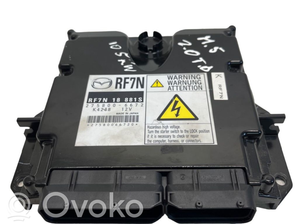 Mazda 5 Engine control unit/module 