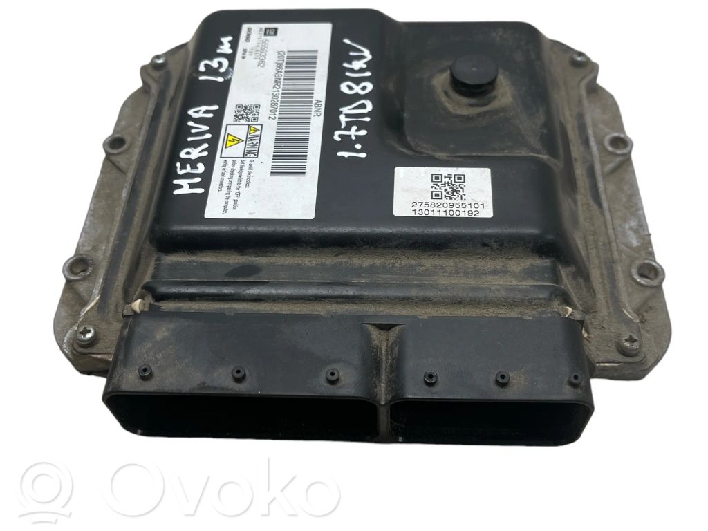 Opel Meriva B Engine control unit/module 