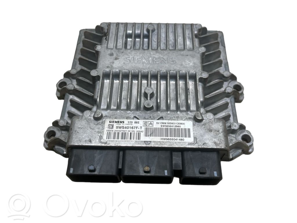 Peugeot 407 Engine control unit/module 