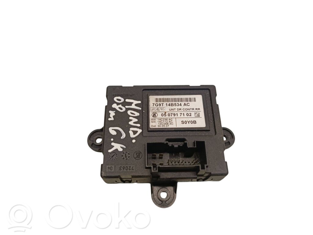 Ford Mondeo MK IV Door control unit/module 
