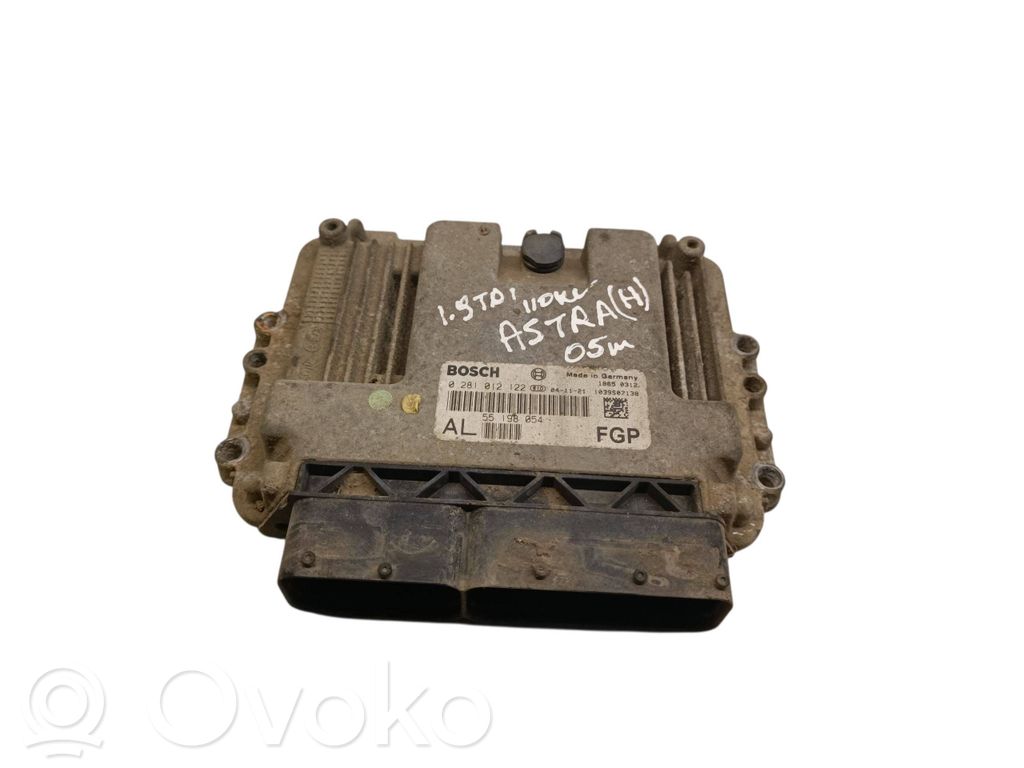 Opel Astra H Engine control unit/module 