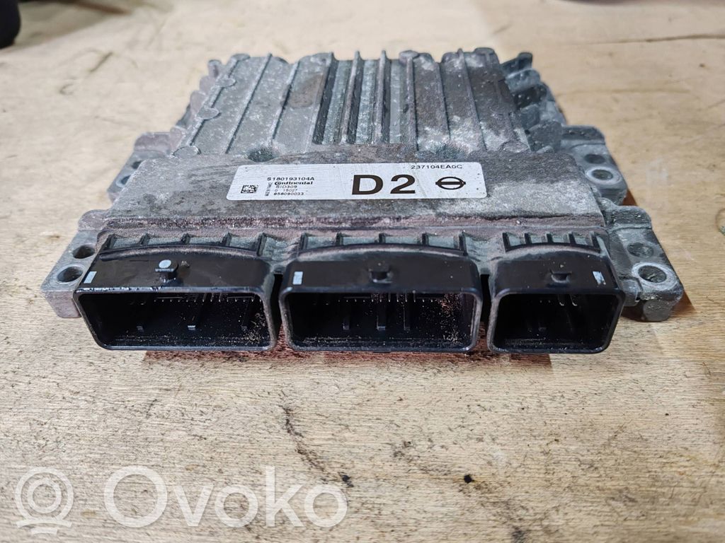 Nissan Pulsar Unité de commande, module ECU de moteur 