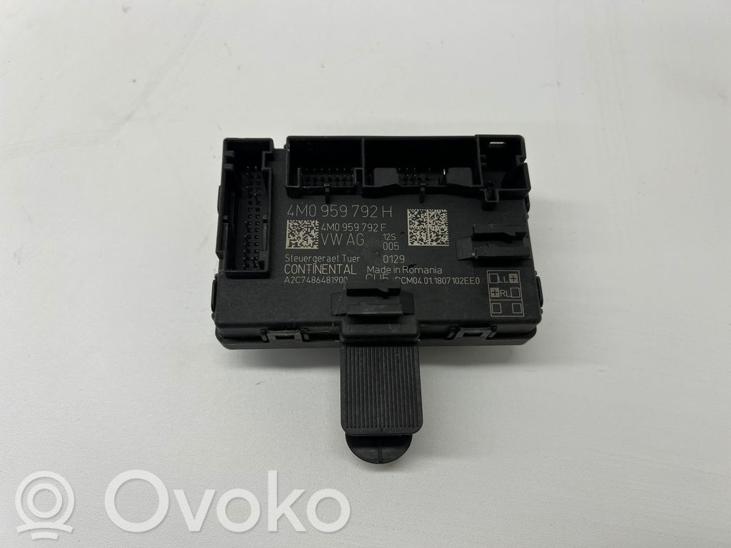 Audi A4 S4 B9 8W Door control unit/module 