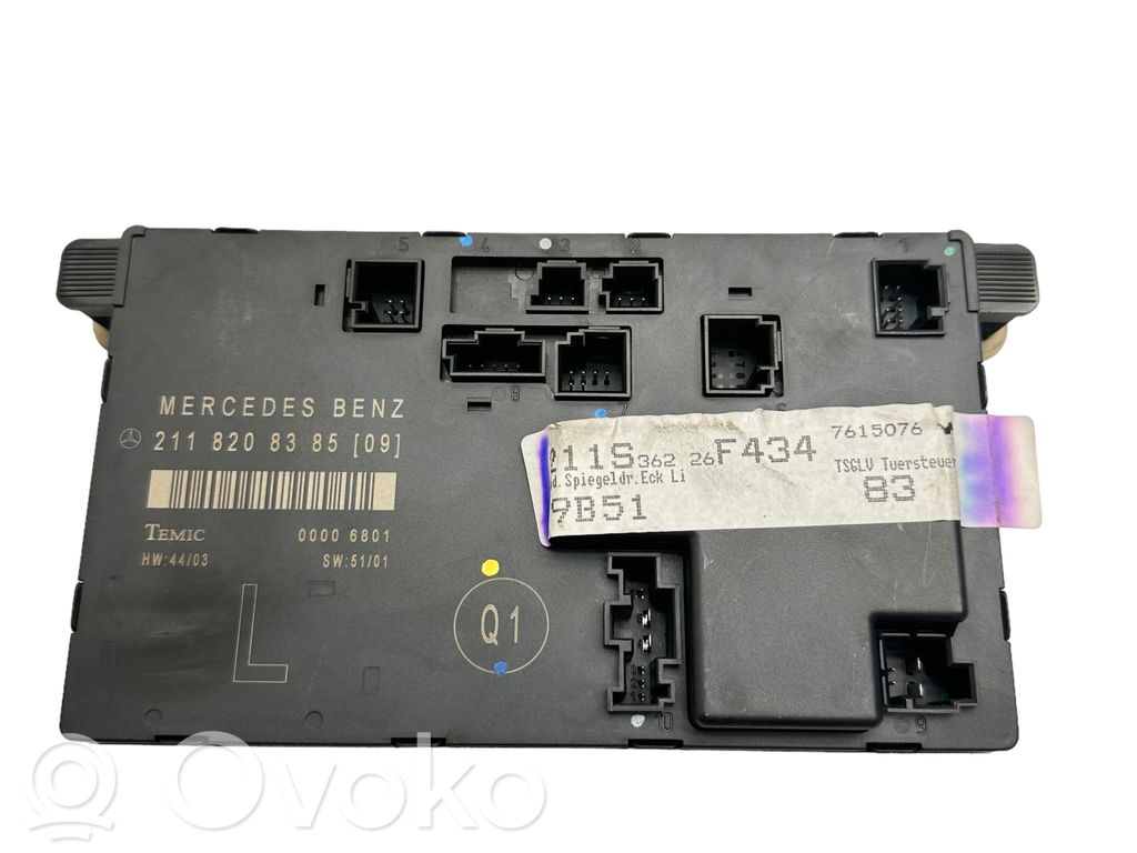 Mercedes-Benz E W211 Door control unit/module 