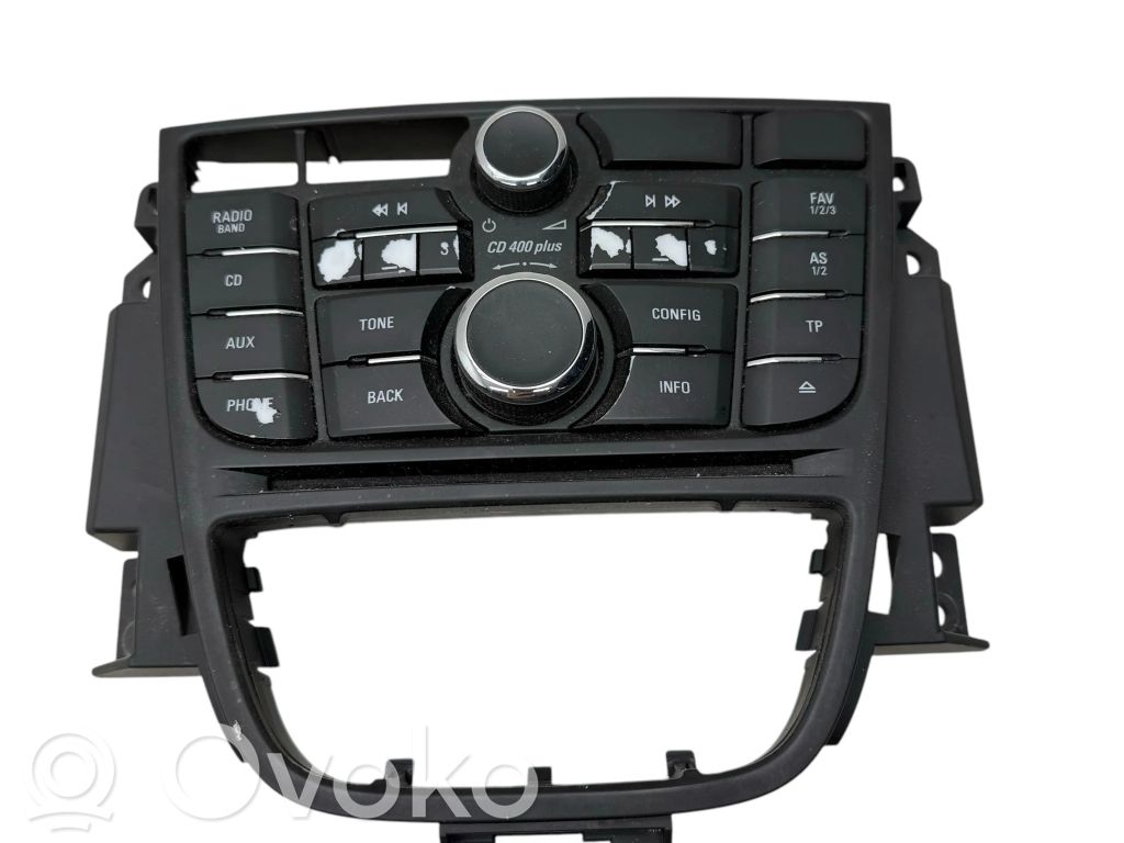 Opel Astra J Head unit multimedia control 