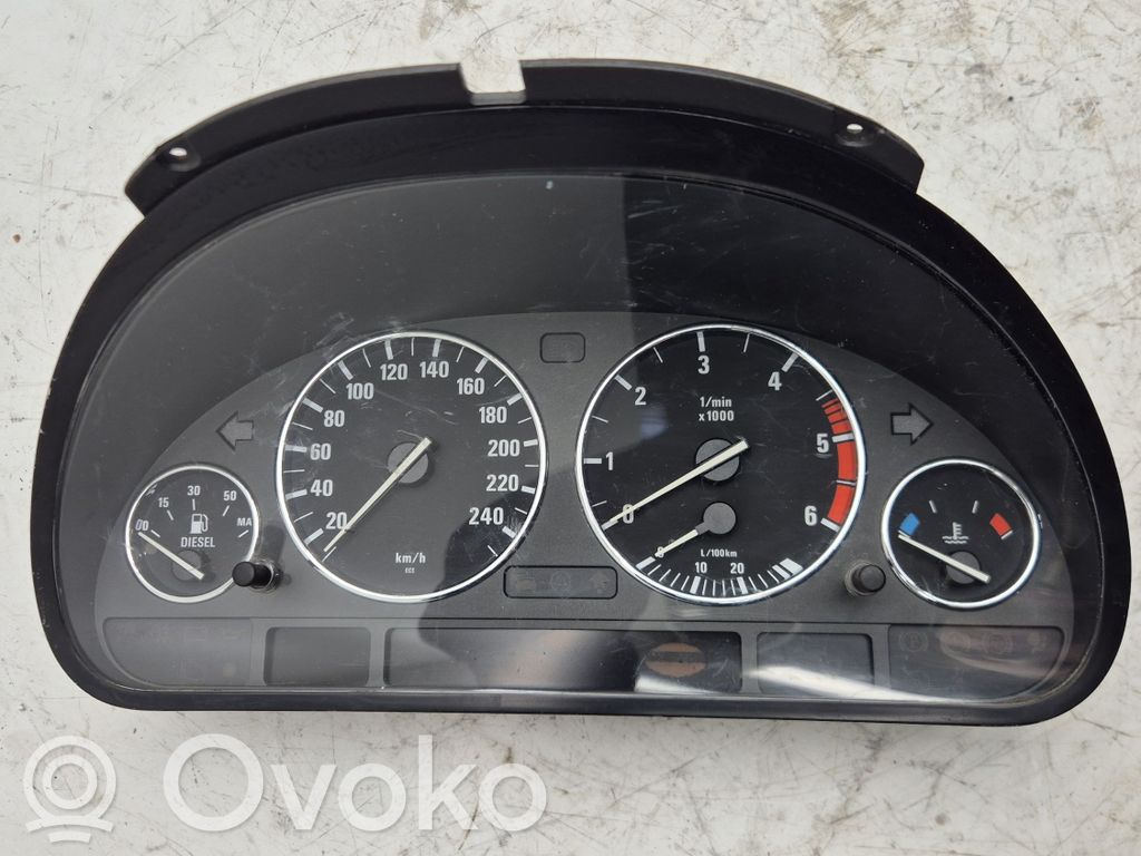 BMW 5 E39 Speedometer (instrument cluster) 