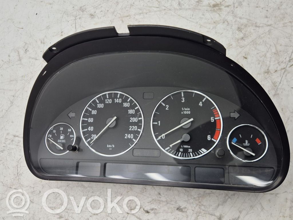 BMW 5 E39 Speedometer (instrument cluster) 