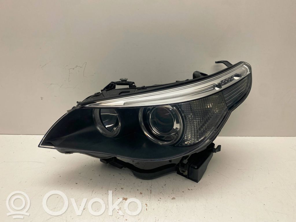 BMW 5 E60 E61 Priekšējais lukturis 