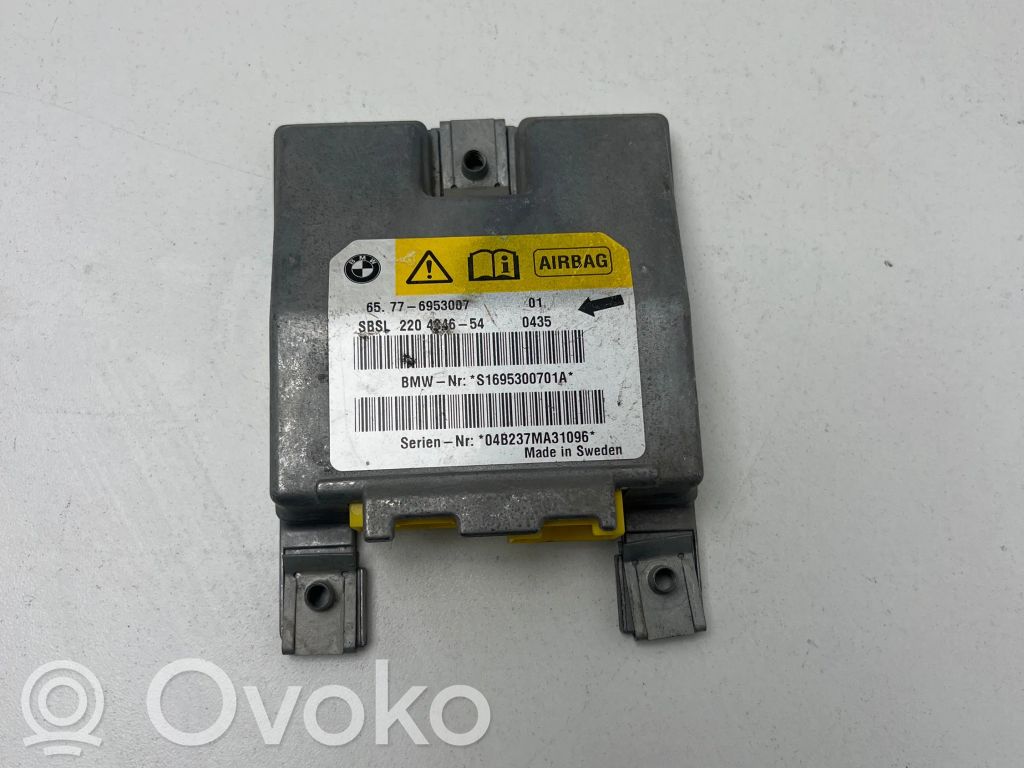 Unidad de control/módulo del Airbag   6953007,S1695300701A,220434654,04B237MA31096